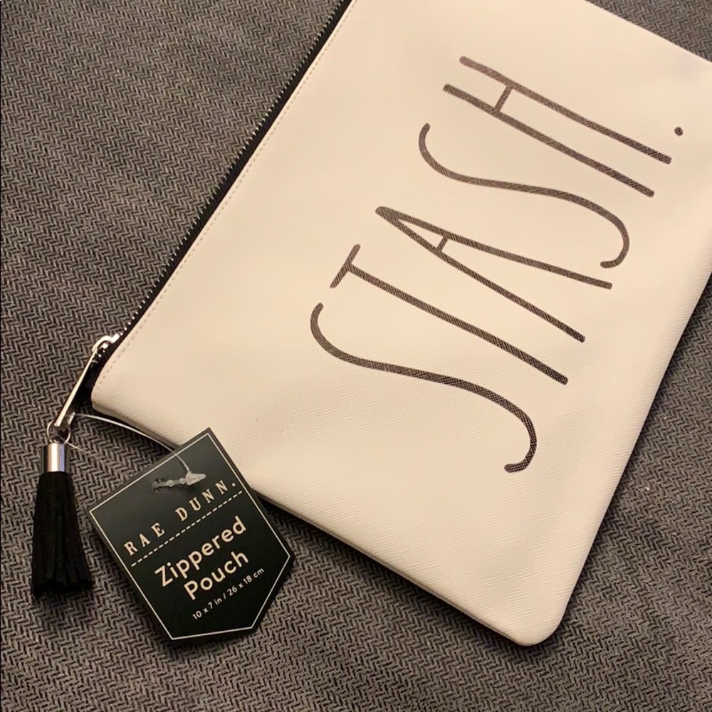 Set of Rae Dunn Zippered Pouches - Picture 2 of 4